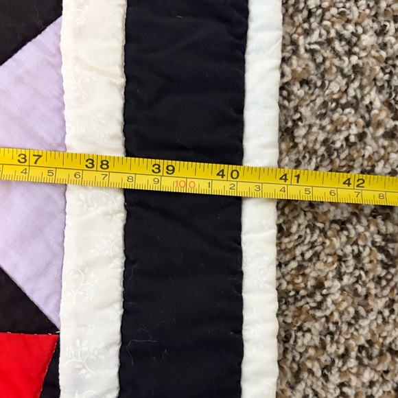 Colorful Geometric Quilt - Picture 5 of 6